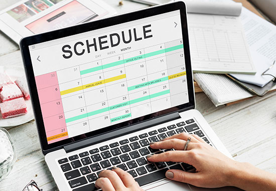 جداول الامتحانات