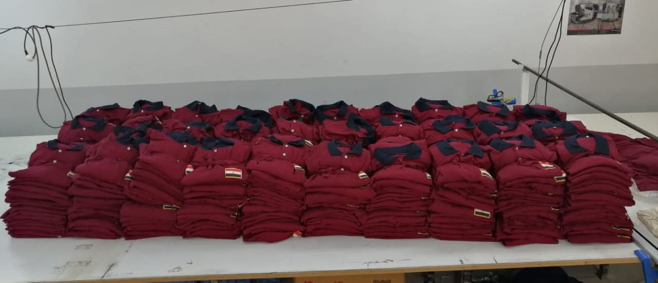 Helwan University Students Produce National Education Program T-shirts at the Faculty of Home Economics