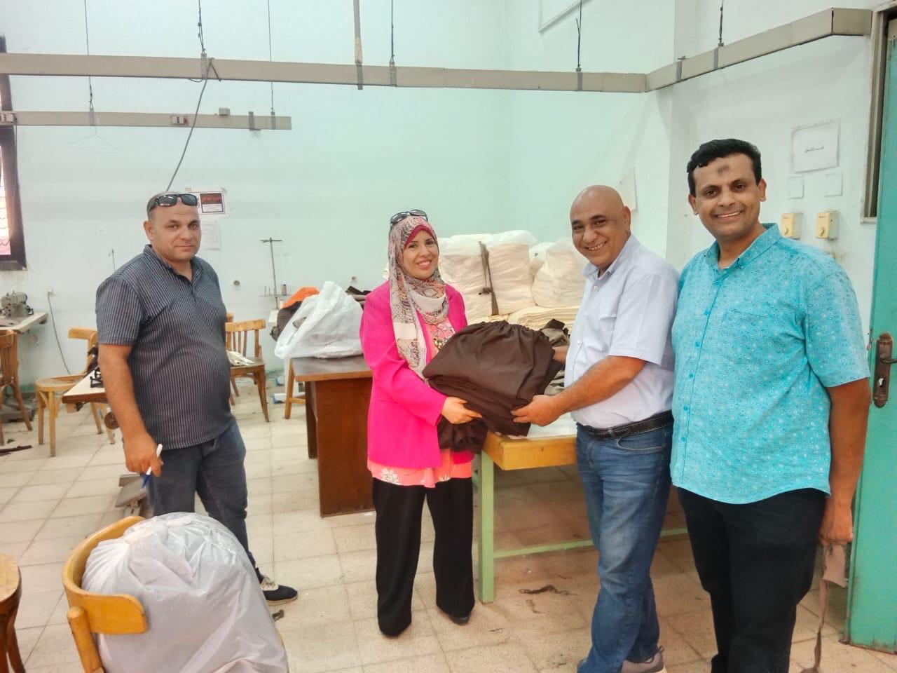 The official handover of uniforms for Helwan University workers took place on Sunday, July 28, 2025