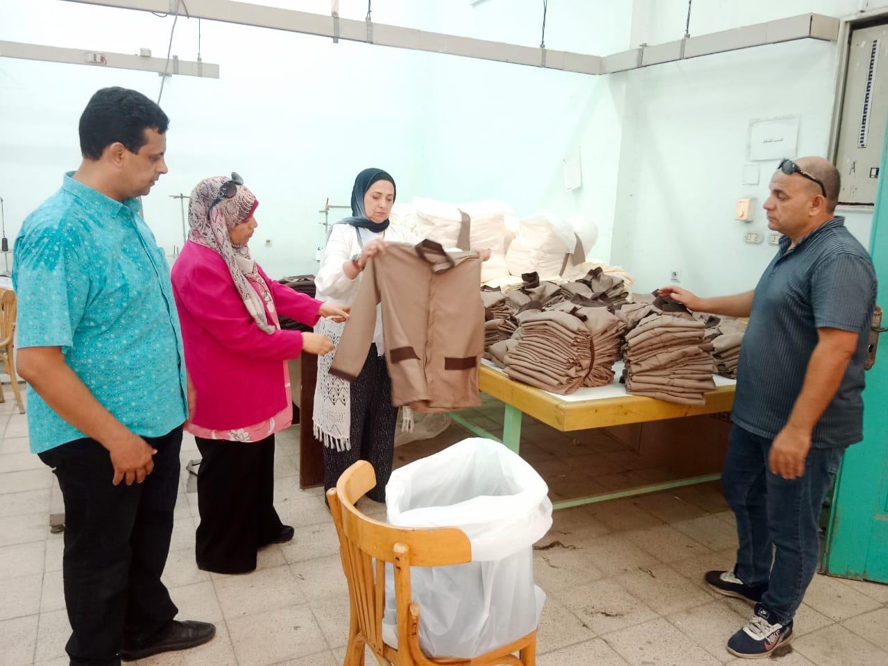 The official handover of uniforms for Helwan University workers took place on Sunday, July 28, 2025